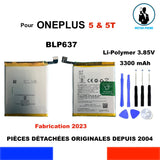 BATTERIE ORIGINALE BLP 637 1+ ONEPLUS 5 & 5T 3000mAh A5000 A5010 + OUTILS