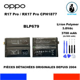 BATTERIE ORIGINALE BLP679 OPPO R17 RX17 Pro 3700mAh OEM CPH1877 PBDM00 PBDT00 + OUTILS