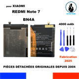 BATTERIE ORIGINALE BN4A POUR XIAOMI REDMI NOTE 7 4000mAh + KIT OUTILS
