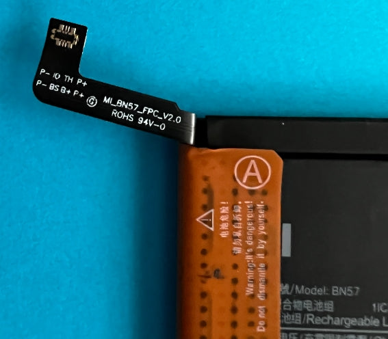Remplacement de la batterie Li-polymère BN57 5160 mAh pour Xiaomi Poco X3  NFC / Poco X3 Pro, Remarque importante : pour les batteries au lithium,  seuls des moyens d'expédition sécurisés vers l'Union