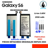 BATTERIE ORIGINALE SAMSUNG GALAXY S6 EB-BG920ABE SM-G920 G920 + KIT OUTILS OEM