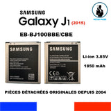 BATTERIE ORIGINALE SAMSUNG EB-BJ100BBE EB-BJ100CBE EB BJ 100 BBE CBE GALAXY J1 4G DUOS 1850mAh OEM