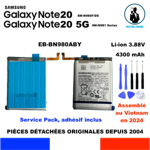 BATTERIE ORIGINALE SAMSUNG EB-BN980ABY GALAXY NOTE 20 5G SM-N980F/DS SM-N981U