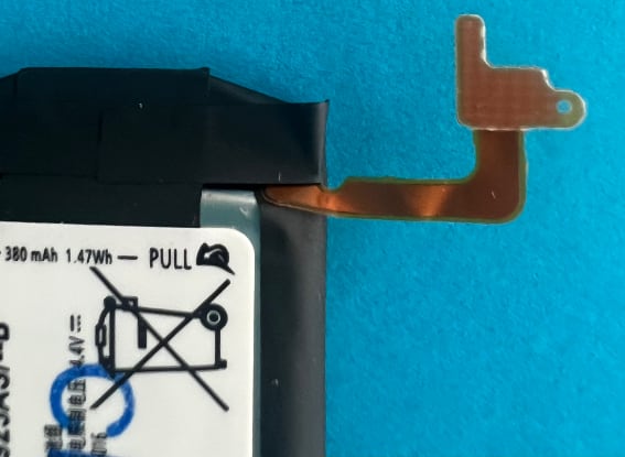 Batteria Di Ricambio 380mAh Per Samsung Gear S3 Frontier E Classic (SM-R770/R760/R765) – Modello EB-BR800ABU, Ioni Di Litio - 3