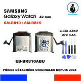 BATTERIE ORIGINALE EB-BR810ABU SAMSUNG GALAXY WATCH 42mm SM-R810 SM-R815 OEM + OUTILS