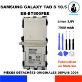 BATTERIE ORIGINALE SAMSUNG EB-BT800FBE GALAXY TAB S 10.5 SM-T800 T805 T807 OEM