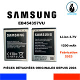 BATTERIE ORIGINALE GALAXY SAMSUNG EB454357VU ORIGINE 1200mAh 5,00Wh 3,7V OEM