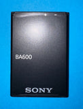 BATTERIE STANDARD REMPLACEMENT BA600 ORIGINAL SONY XPERIA U KUMQUAT ST25 LT16
