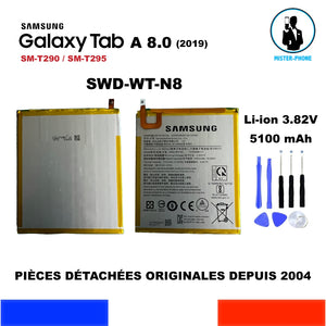 BATTERIE ORIGINALE SWD-WT-N8 SAMSUNG GALAXY TAB A 8.0 2019 SM-T290 SM-T295 OEM