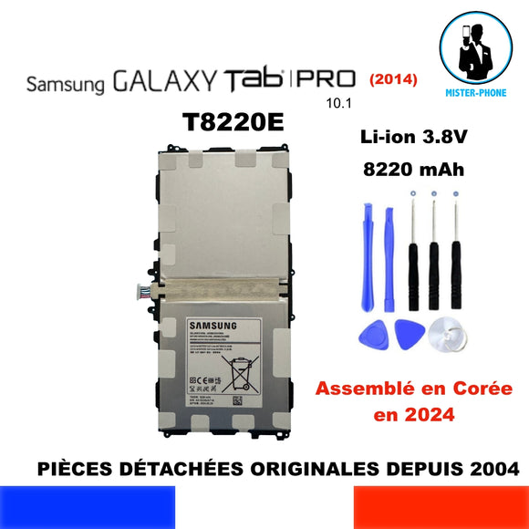 BATTERIE ORIGINALE SAMSUNG GALAXY T8220E NOTE TABPRO 10.1 2014 LTE-A TD-LTE 3G + OUTILS