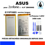 BATTERIE ORIGINALE ASUS OEM C11P1603 / 1ICP4/59/115 ZENFONE GO 6.9" ZB690KG + KIT OUTILS