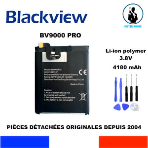 BATTERIE ORIGINALE OEM BLACKVIEW BV9000 PRO DUAL SIM 4180mAh