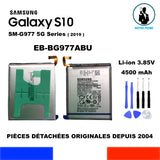 BATTERIE ORIGINE SAMSUNG EB-BG977ABU GALAXY S10 SERIES SM-G977 4500mAh OEM + OUTILS