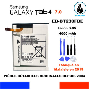 BATTERIE ORIGINE SAMSUNG EB-BT230FBE TABLET GALAXY TAB 4 7.0 SM-T230 T231 T235