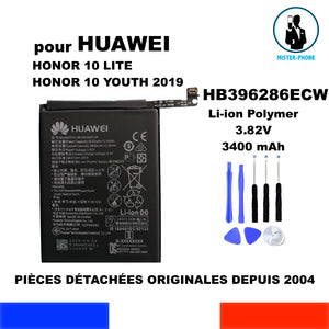 BATTERIE ORIGINALE HUAWEI HB396286ECW HONOR 10 LITE / HONOR 10 YOUTH 2019 3400mAh OEM ORIGINE + KIT OUTILS