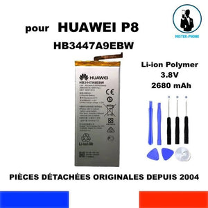 BATTERIE ORIGINE HUAWEI HB3447A9EBW P8 STANDARD EDITION P8 PREMIUM EDITION 2680mAh OEM + KIT OUTILS