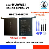 BATTERIE ORIGINALE HUAWEI HONOR V9 & 8 PRO HB376994ECW 4000mAh + KIT OUTILS