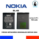 BATTERIE ORIGINE NOKIA BL-4B BL4B 700mAh 3,7V 2,6Wh OEM 7370 7373 N76 7070 7500