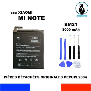 BATTERIE ORIGINALE XIAOMI BM21 POUR MI NOTE BM21 BM 23000mAh 11,5Wh OEM + KIT OUTILS